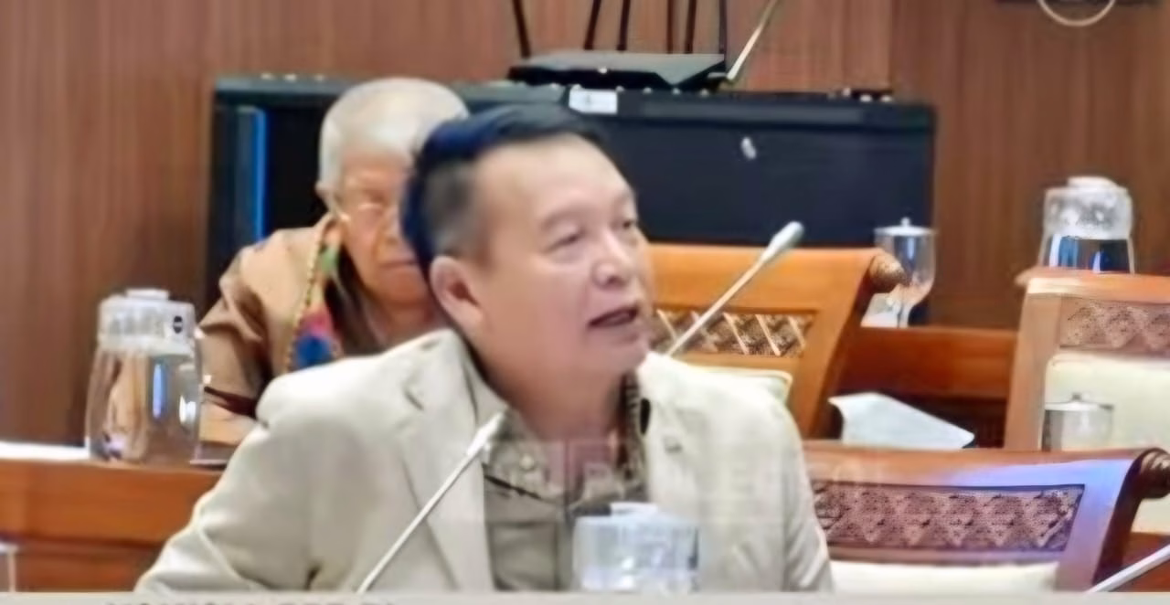 Anggota Komisi I DPR RI dari Fraksi PDI Perjuangan, TB Hasanuddin.