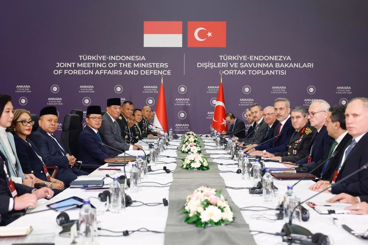 Indonesia–Turki Gelar Pertemuan 2+2 Perdana