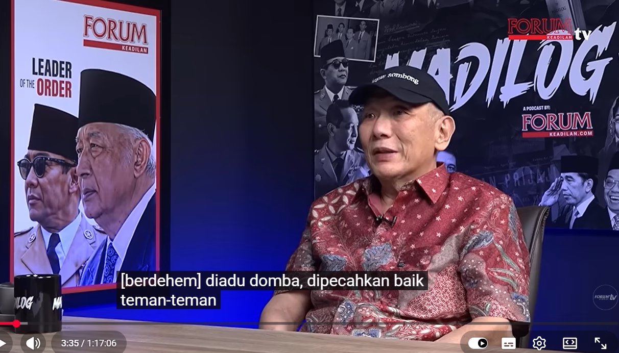 Jusuf Hamka: Pernah Diintervensi Orang yang Mengaku Teman Presiden